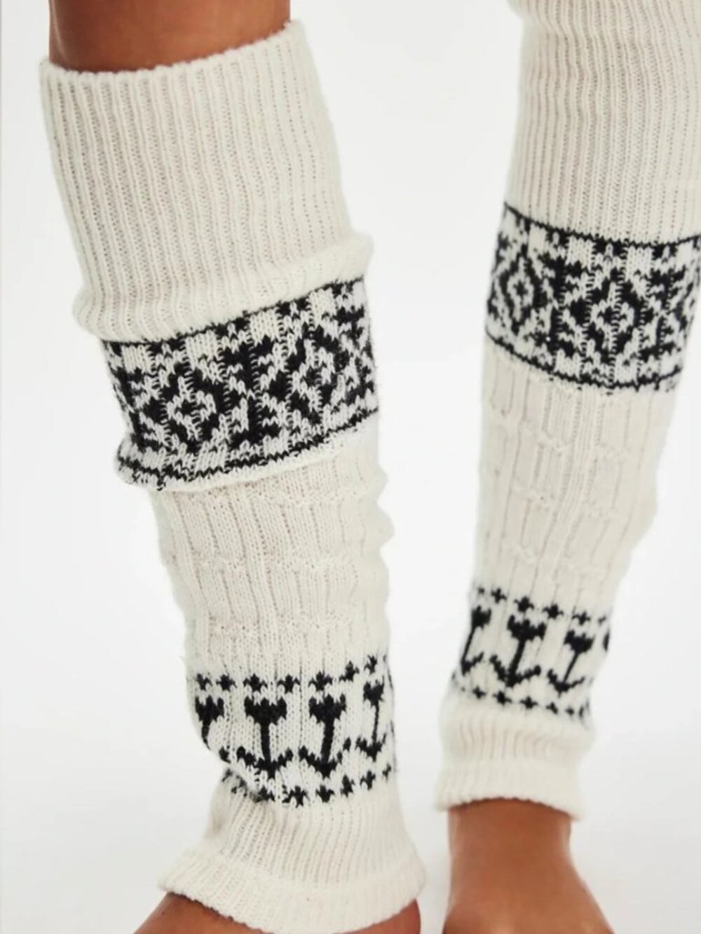 NWOT Free People Leg Warmers Cozy Cottage